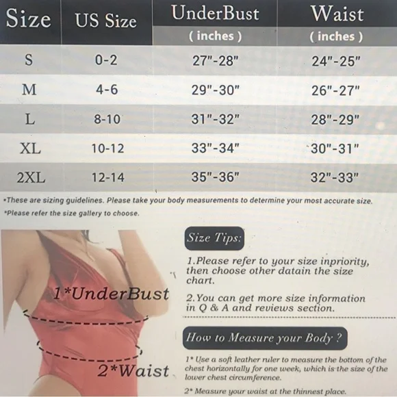 Women’s Sexy Red Corset Red Bodysuit, NWOT - Picture 6 of 9